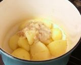 お味噌粉ふきイモ【簡単】作り方2写真