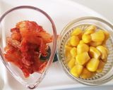 目玉焼ごはん&野菜炒め、他作り方6写真
