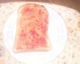 ケチャップとバタースクランブルeggパン作り方1写真
