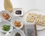 簡単 濃厚魚介スープ がっつりまぜそば作り方1写真