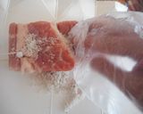 娘へのレシピ　塩抜きナシ豚バラの燻製作り方5写真