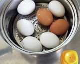 失敗しないツルリと剥ける蒸し卵作り方3写真