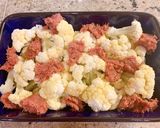 【家つま】焼きカリフラワーとコンビーフ♪作り方2写真