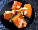 かぼちゃバターソテー チーズ作り方1写真