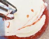 ショートケーキ風ベイクドチーズケーキ作り方9写真
