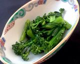 ブロッコリー 昆布だし辛子和え作り方2写真