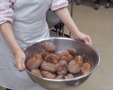 保育園給食の揚げパン♡大量調理中写真付作り方4写真
