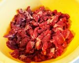 手軽に青椒肉絲作り方1写真