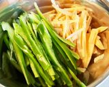 手軽に青椒肉絲作り方2写真