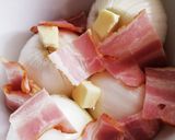 新タマネギのバター醤油味作り方1写真