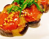 さっぱり☆なすのステーキ☆梅肉ソース作り方4写真