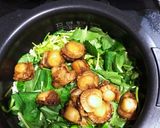 ベビーホタテの炊き込みご飯作り方13写真