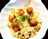 ベビーホタテの炊き込みご飯作り方14写真