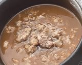 簡単☆豚ひき肉 玉ねぎ スタミナつけ麺作り方10写真