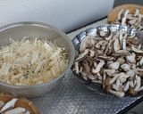 レンチン☆エノキ(なめたけ)作り方1写真