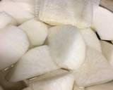 イカ大根　イカの腑で　作り方1写真