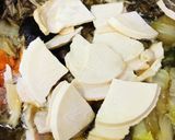 青森の郷土料理〜せんべい汁作り方3写真