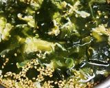 簡単♪ふんわり玉子のわかめスープ作り方9写真