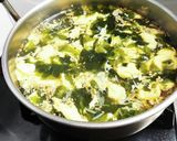 簡単♪ふんわり玉子のわかめスープ作り方10写真