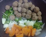 肉団子の旨煮作り方5写真