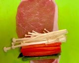 野菜の肉巻き。作り方2写真