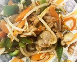全てレンジキムチの卵とじ炒め味豚平焼き風作り方13写真