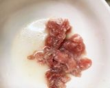 マヨ照り焼き炒め味豚こま大根青椒肉絲風作り方1写真