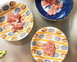 マヨ照り焼き炒め味豚こま大根青椒肉絲風作り方2写真
