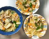 マヨ照り焼き炒め味豚こま大根青椒肉絲風作り方15写真