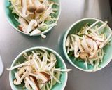 豆腐バーグ入り絶品玉ねぎソース味ドーム蒸作り方12写真