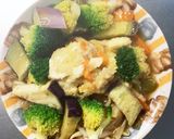 豆腐バーグ入り絶品玉ねぎソース味ドーム蒸作り方29写真