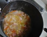 鶏肉入り♪野菜スープ作り方4写真