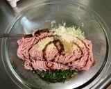 スプーンでまぜてつくるネギ餃子作り方4写真
