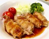 生姜焼き 野菜巻き作り方16写真
