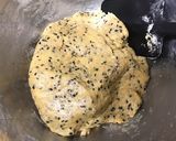 HMで☆胡麻ごまクッキー/あんこ添え作り方7写真