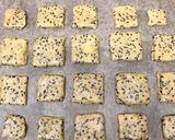 HMで☆胡麻ごまクッキー/あんこ添え作り方12写真