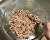 スプーンでまぜてつくるネギ餃子作り方6写真