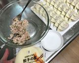 スプーンでまぜてつくるネギ餃子作り方9写真