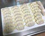 スプーンでまぜてつくるネギ餃子作り方10写真