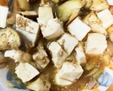 レンジ豚こまピリ辛うま煮味麻婆豆腐&茄子作り方17写真