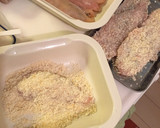 ささみのパン粉焼き〜梅と紫蘇を挟んで〜作り方6写真