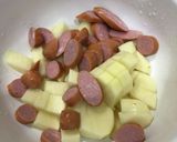じゃがいもとウィンナーのチーズ焼き作り方2写真
