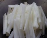 ☆大根とベーコンのお味噌汁☆作り方1写真