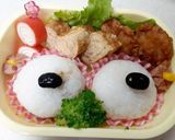 ♡パンダ弁当♡幼稚園弁当♡作り方3写真