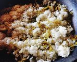 おひとり様★高菜チャーハン作り方3写真