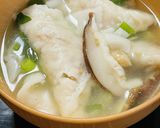 甘えびのワンタンスープ作り方6写真