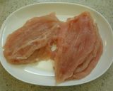 甘辛♪ささみの大葉チーズロール作り方1写真