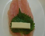 甘辛♪ささみの大葉チーズロール作り方3写真