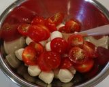 簡単カプレーゼ作り方4写真