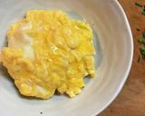 和風ニラあんかけ卵丼作り方3写真